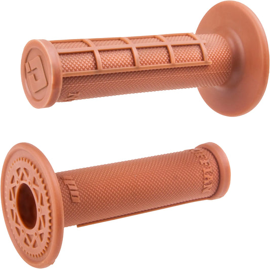 ODI H01RFGR MX Single-Ply Half Waffle Grips - Gum
